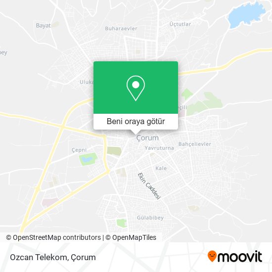 Ozcan Telekom harita