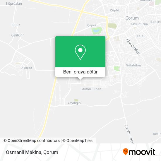 Osmanli Makina harita