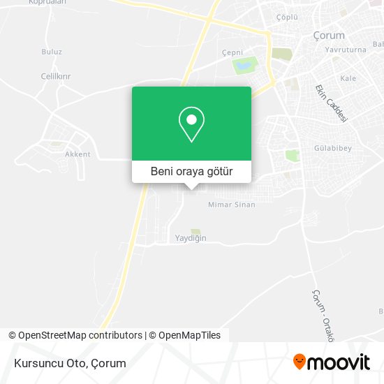Kursuncu Oto harita