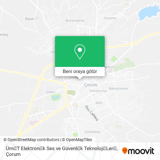 Ümi̇T Elektroni̇k Ses ve Güvenli̇k Teknoloji̇Leri̇ harita