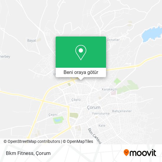 Bkm Fitness harita