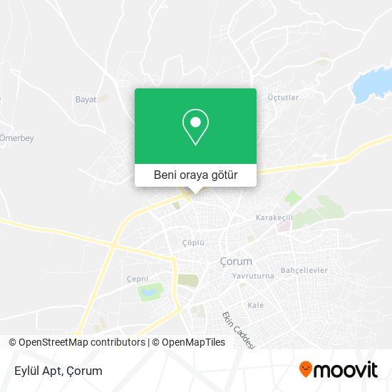 Eylül Apt harita