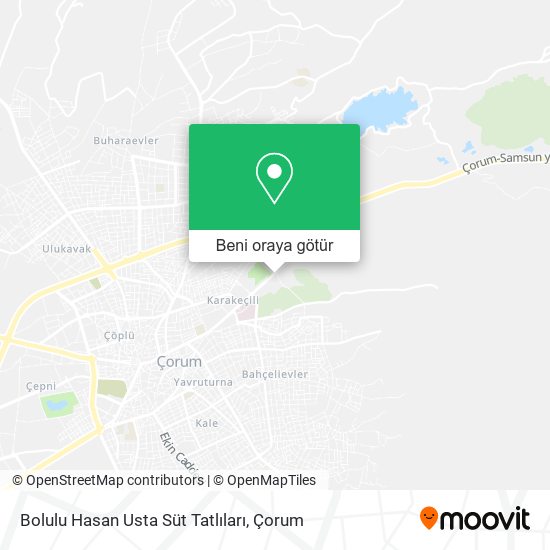 Bolulu Hasan Usta Süt Tatlıları harita