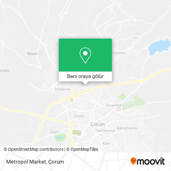 Metropol Market harita