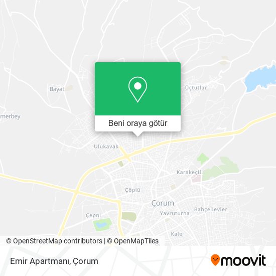 Emir Apartmanı harita