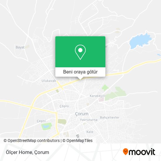 Ölçer Home harita