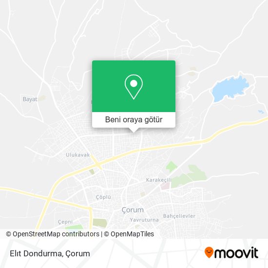 Elıt Dondurma harita