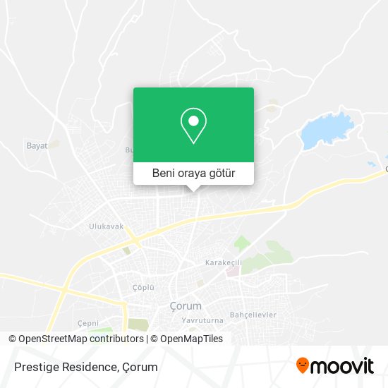 Prestige Residence harita