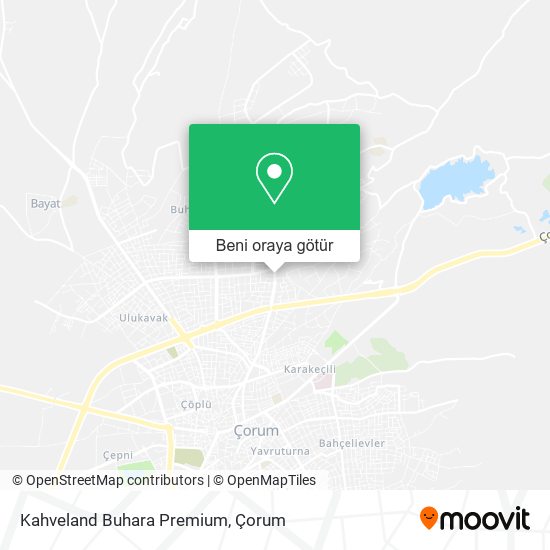 Kahveland Buhara Premium harita