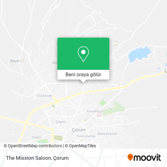 The Mission Saloon harita