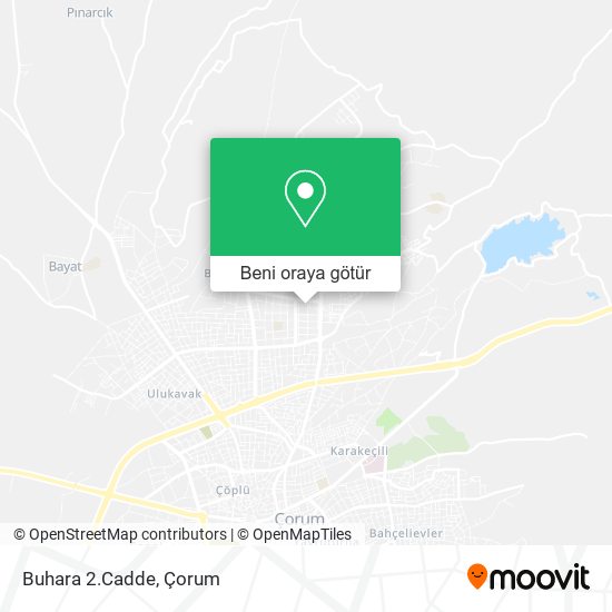 Buhara 2.Cadde harita