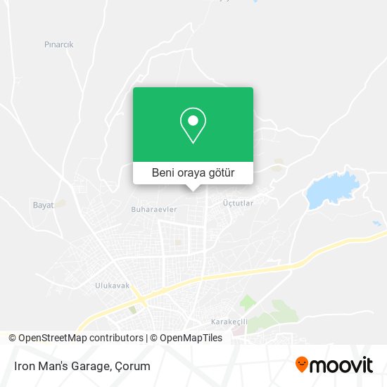 Iron Man's Garage harita