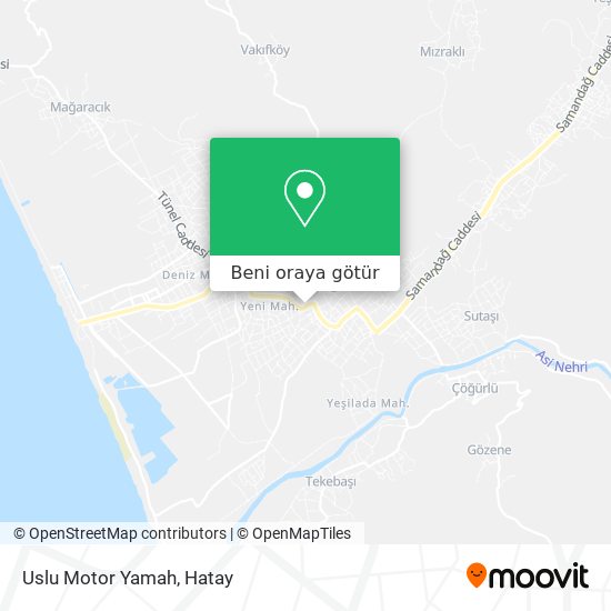 Uslu Motor Yamah harita