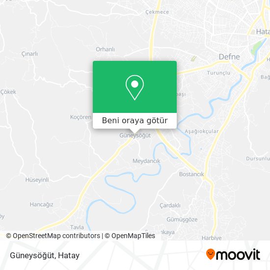 Güneysöğüt harita
