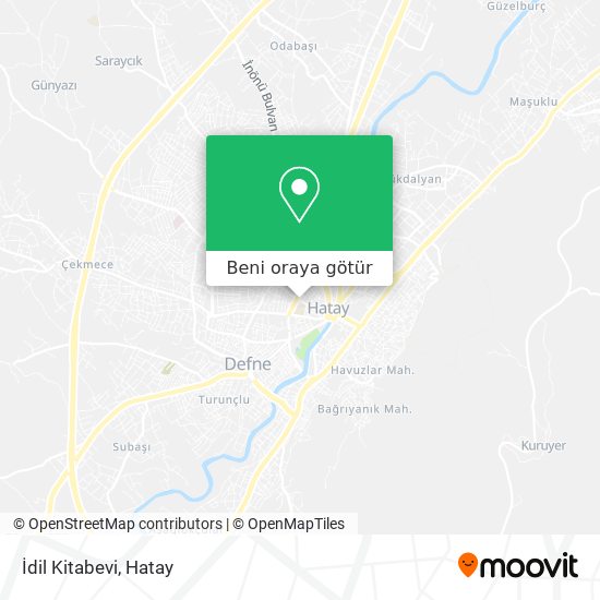 İdil Kitabevi harita