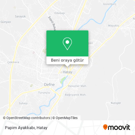 Papim Ayakkabı harita