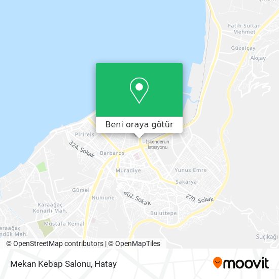 Mekan Kebap Salonu harita