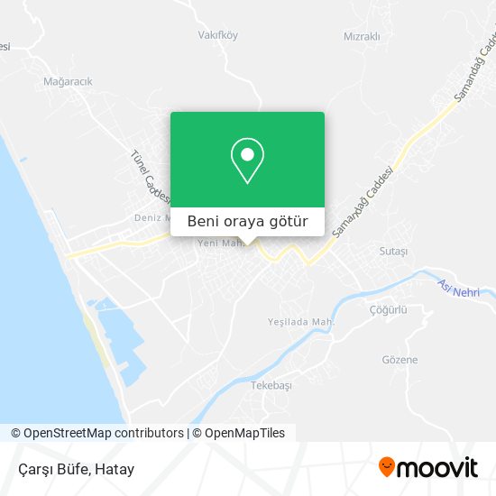 Çarşı Büfe harita