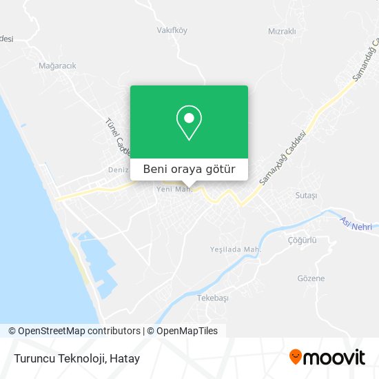 Turuncu Teknoloji harita