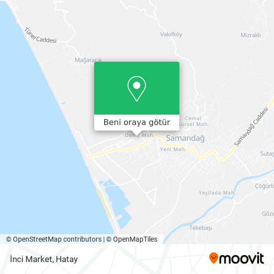 İnci Market harita