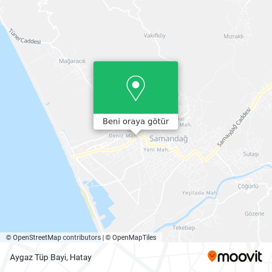 Aygaz Tüp Bayi harita