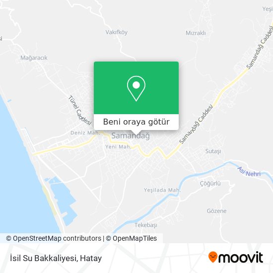 İsil Su Bakkaliyesi harita