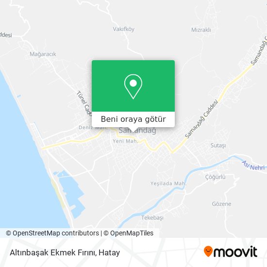 Altınbaşak Ekmek Fırını harita