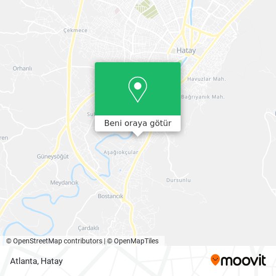 Atlanta harita