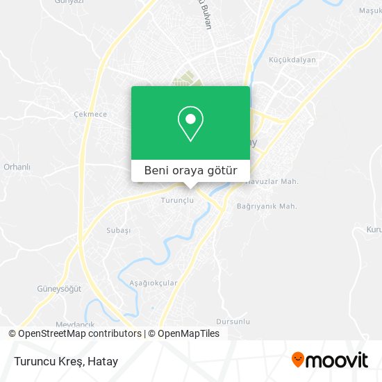Turuncu Kreş harita
