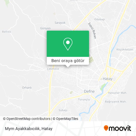 Mym Ayakkabıcılık harita