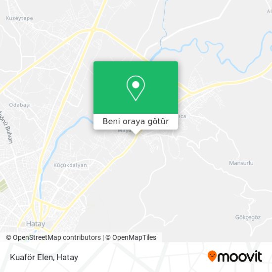 Kuaför Elen harita
