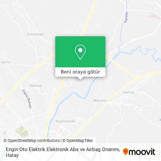 Engin Oto Elektrik Elektronik Abs ve Airbag Onarımı harita