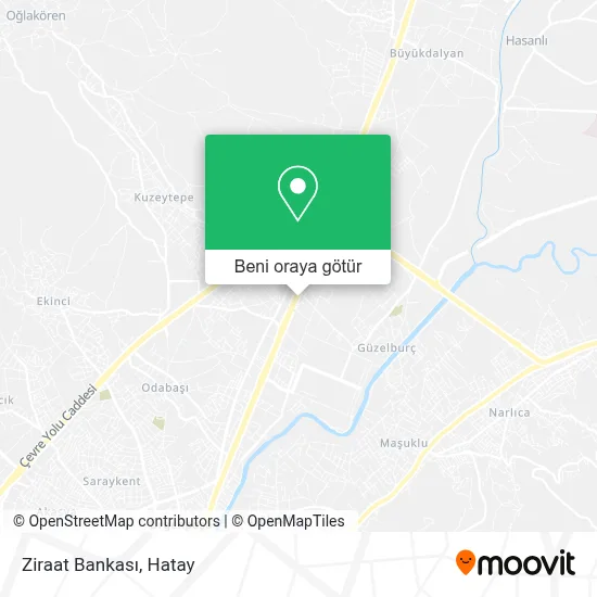 Ziraat Bankası, Merkez nerede, otobüs veya minibüs / dolmuş ile