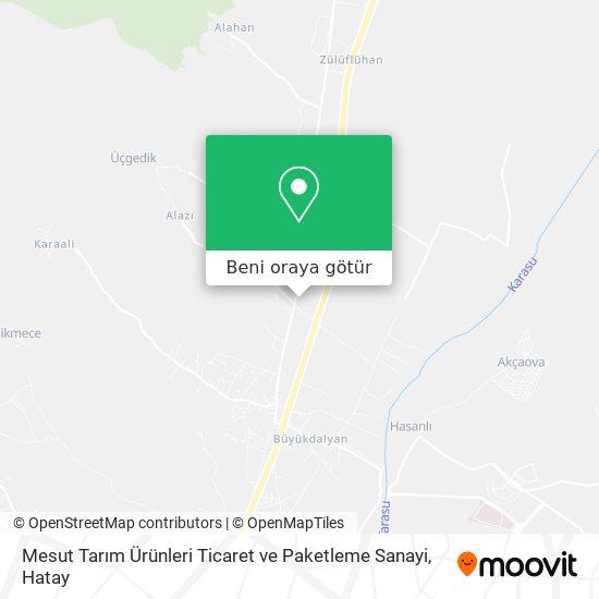 Mesut Tarım Ürünleri Ticaret ve Paketleme Sanayi harita
