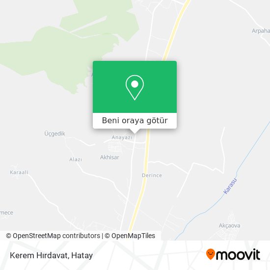 Kerem Hırdavat harita
