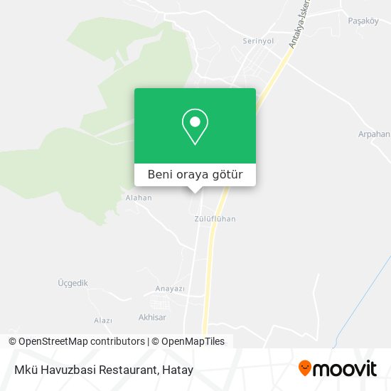 Mkü Havuzbasi Restaurant harita