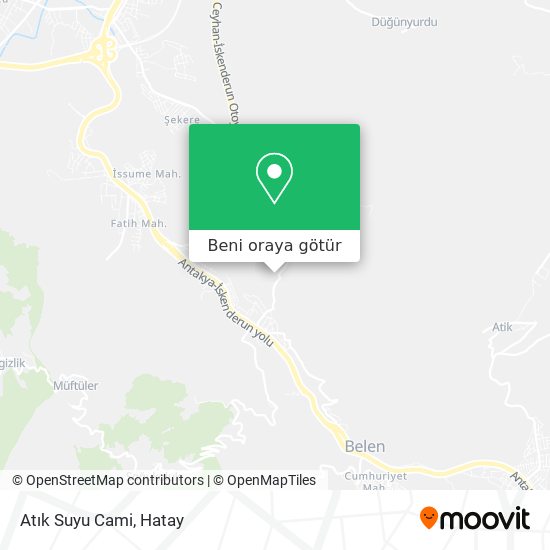 Atık Suyu Cami harita