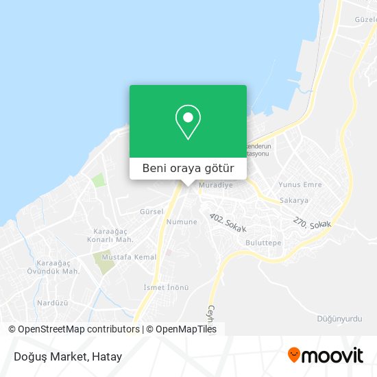 Doğuş Market harita