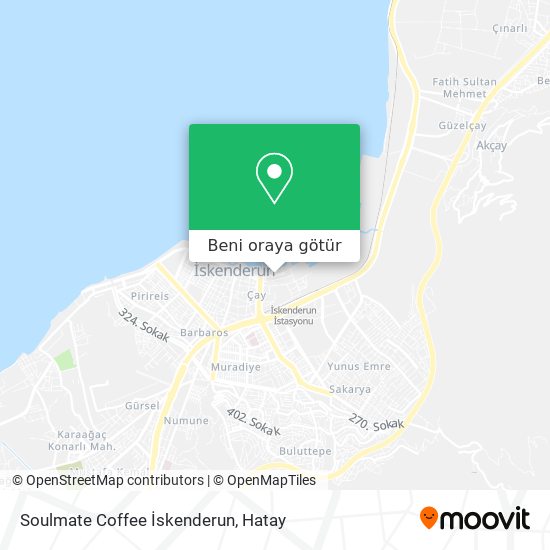 Soulmate Coffee İskenderun harita