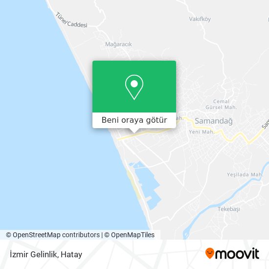 İzmir Gelinlik harita