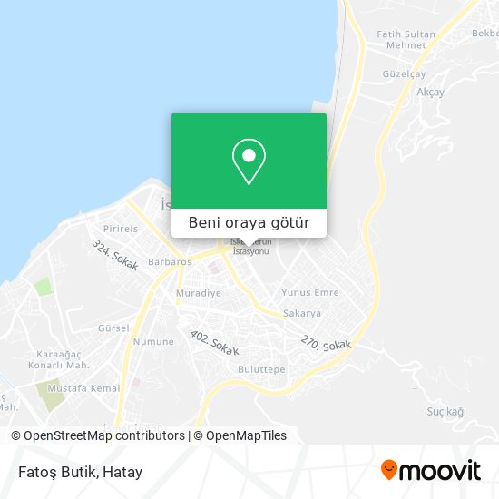 Fatoş Butik harita