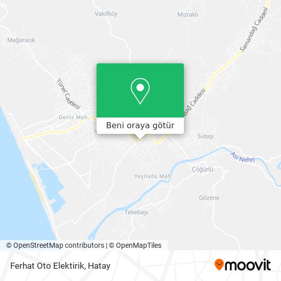 Ferhat Oto Elektirik harita