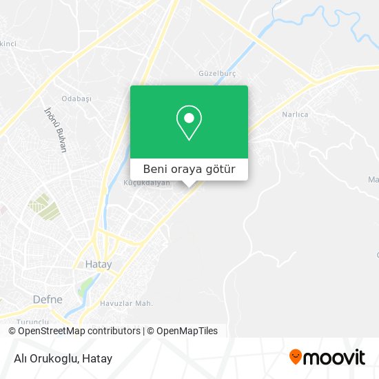 Alı Orukoglu harita