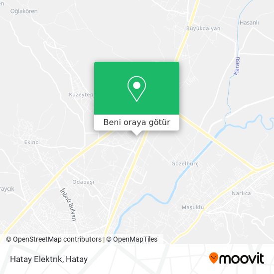 Hatay Elektrık harita