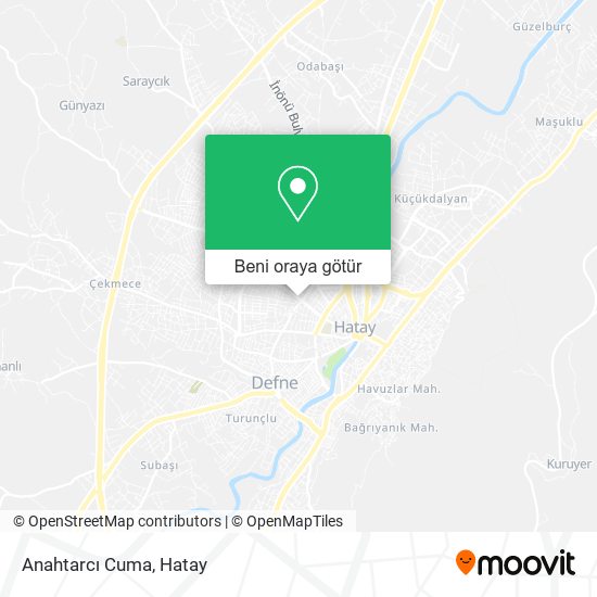 Anahtarcı Cuma harita