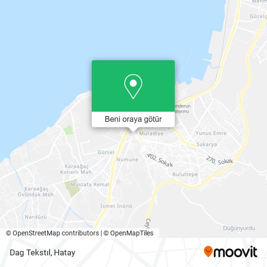Dag Tekstıl harita