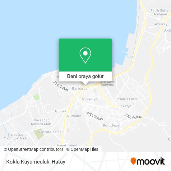 Koklu Kuyumculuk harita