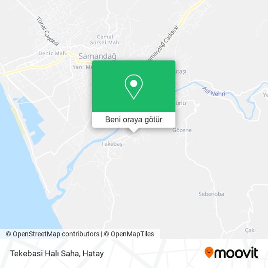 Tekebasi Halı Saha harita