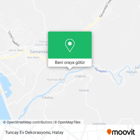 Tuncay Ev Dekorasyonu harita