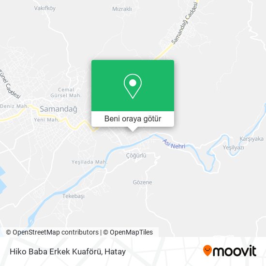 Hiko Baba Erkek Kuaförü harita